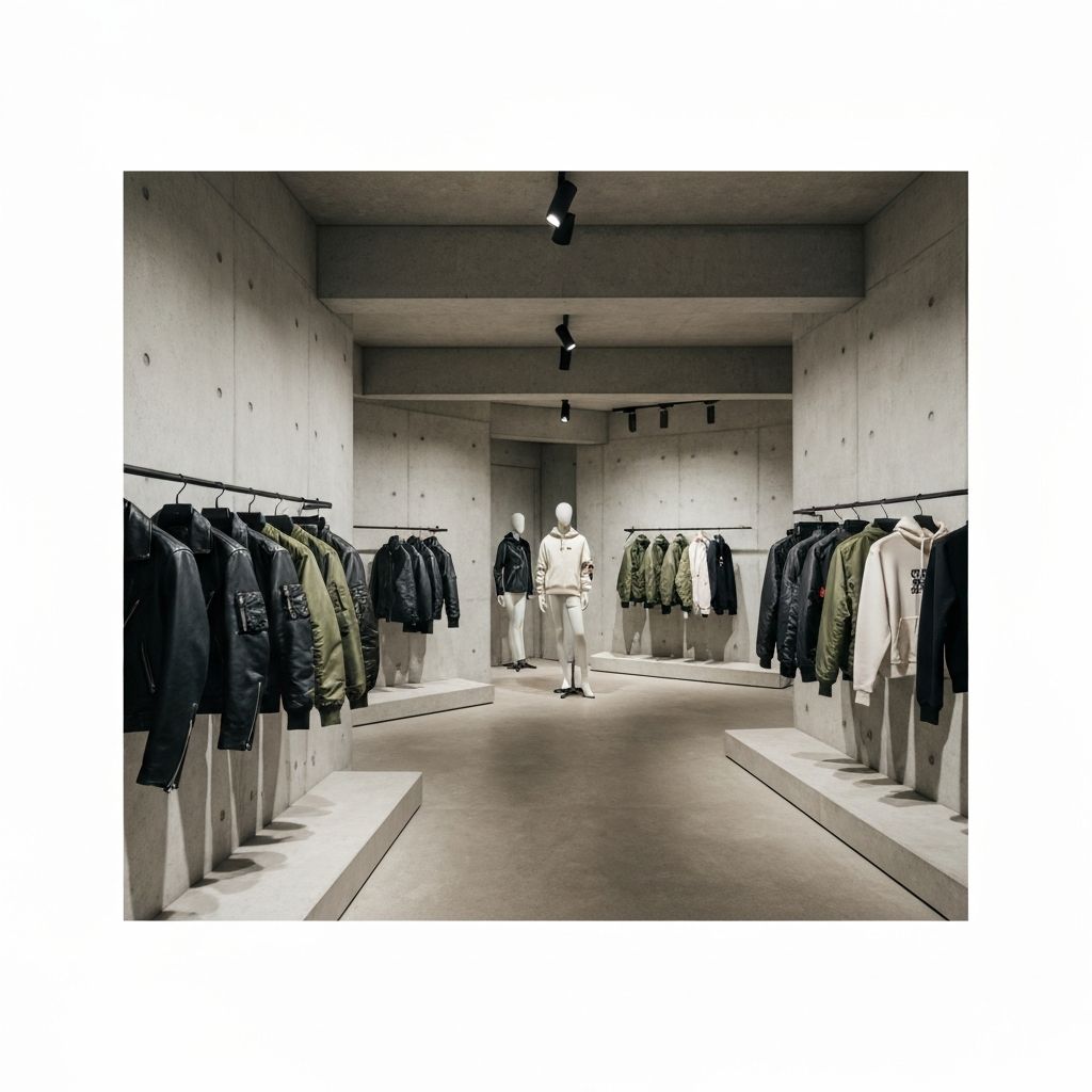 Genesis Drop collection preview - luxury fashion showroom